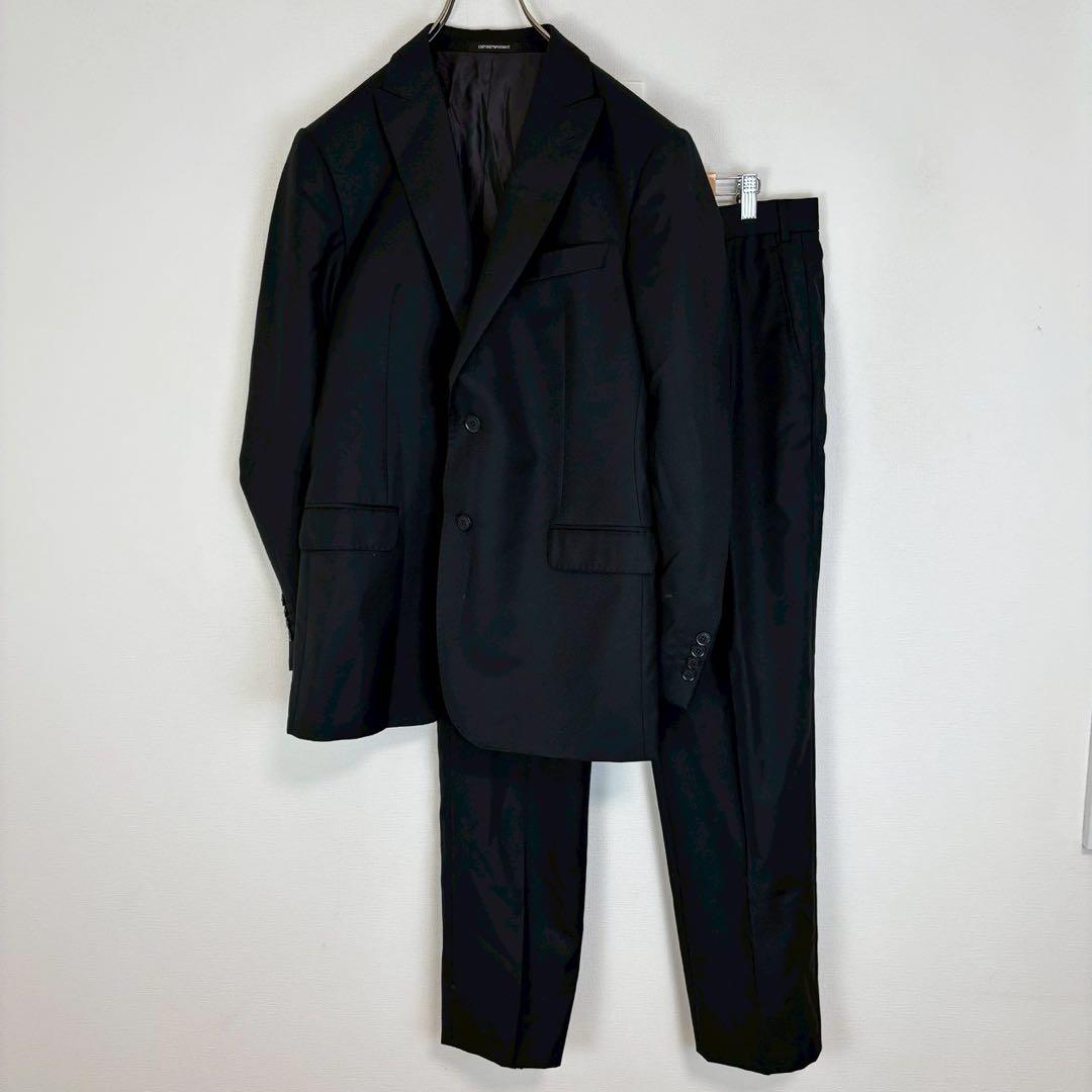 ︎Emporio Armani Suit set Jacket Slacks M line