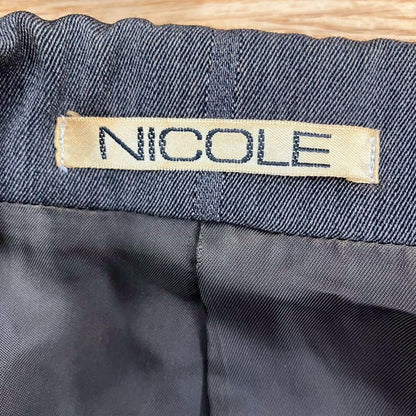 [a1486] Nicole Suit Setup Brown M Vintage Men's Clothing