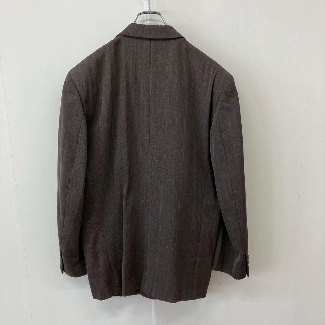 [a1486] Nicole Suit Setup Brown M Vintage Men's Clothing