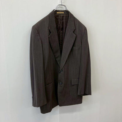 [a1486] Nicole Suit Setup Brown M Vintage Men's Clothing