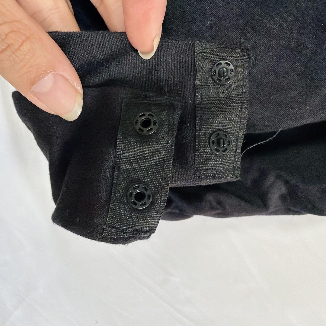 ★Heart & Hips [L] Bodysuit Black Simple Plain Inner