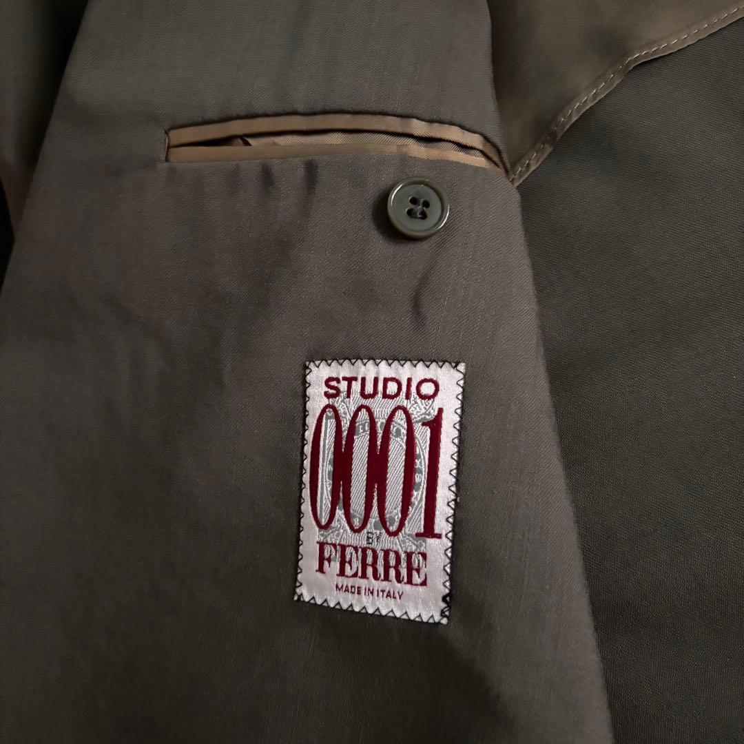 Wool Rayon Tailored Jacket Made in Italy Double Breasted Classic