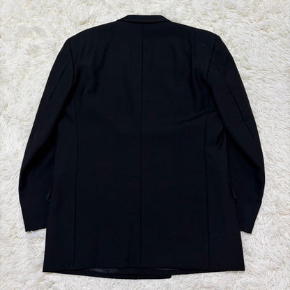 [vintage] 90s double breasted setup suit adjuster L