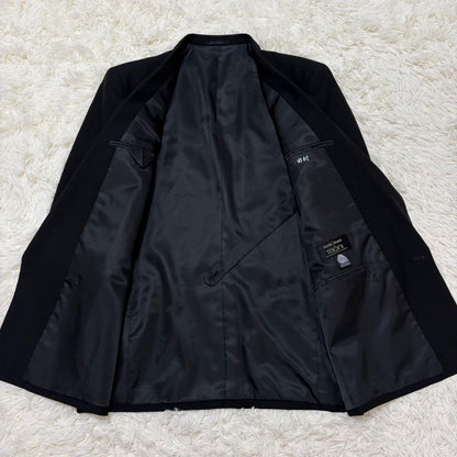 [vintage] 90s double breasted setup suit adjuster L