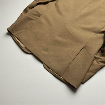 Vintage Spanish Casual Suit Setup Mohair Blend Beige