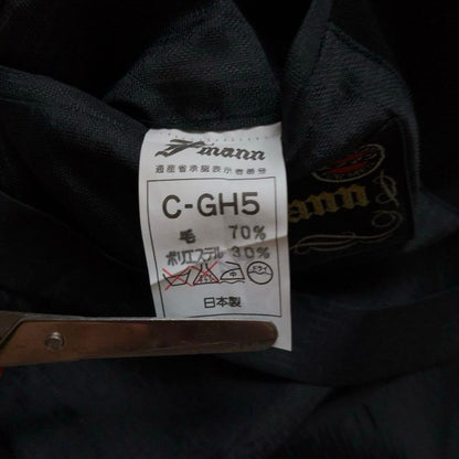 90s vintage double suit setup wool business commuting good condition