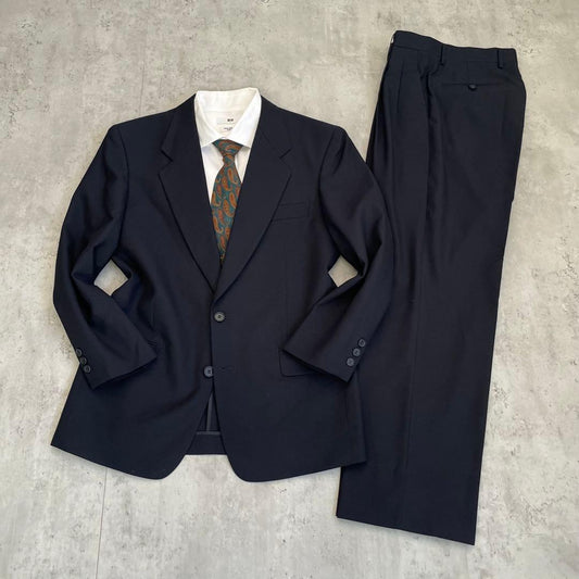 Suit Setup Unlined Navy Business Work Business Casual Spring/Summer