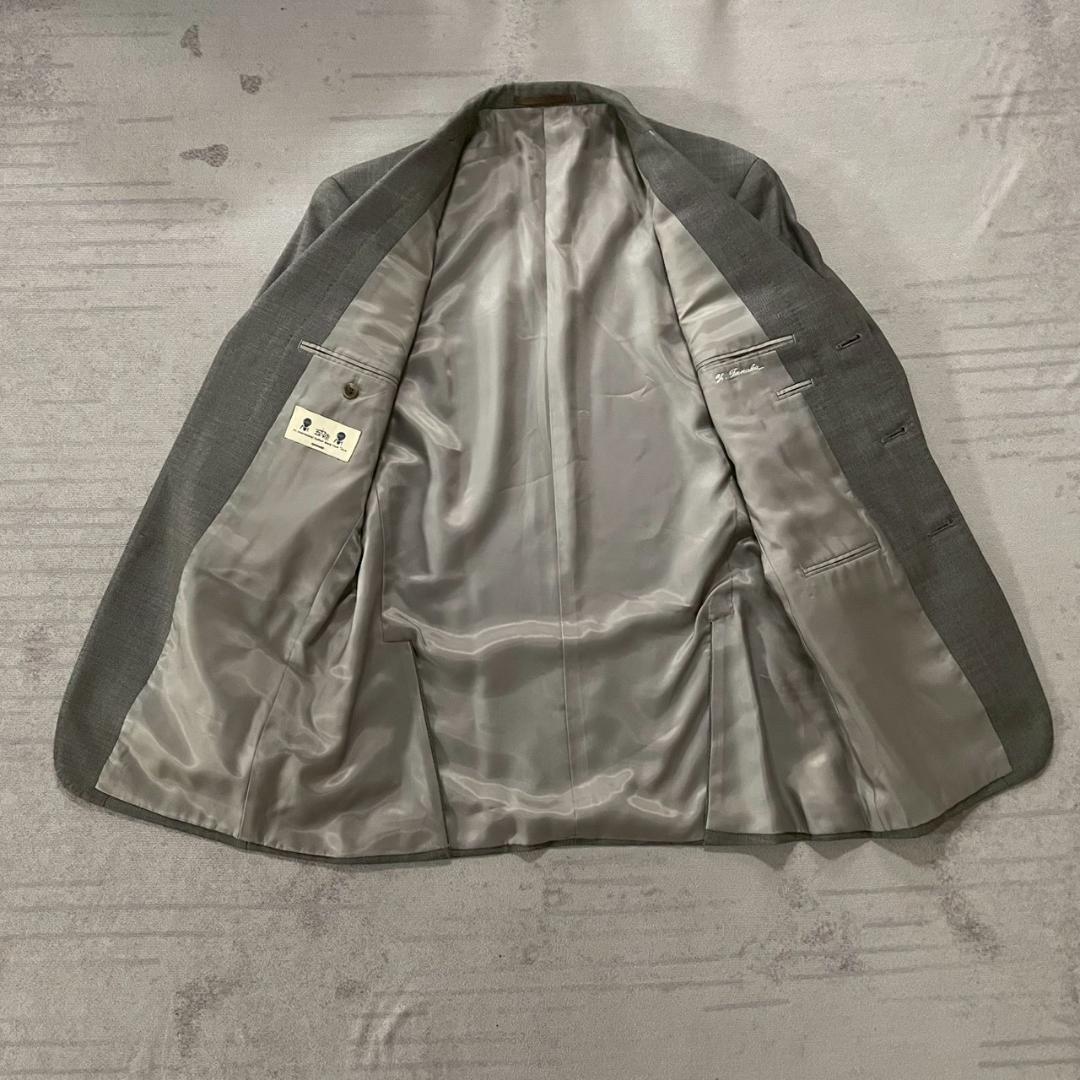 Super beautiful 90's Five Continents Wool 2-tuck Mod Suit Setup Made in Japan