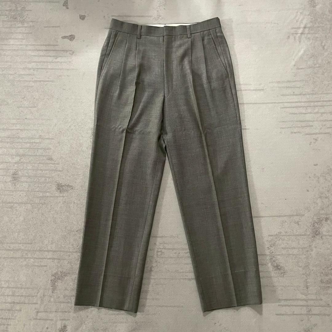 Super beautiful 90's Five Continents Wool 2-tuck Mod Suit Setup Made in Japan