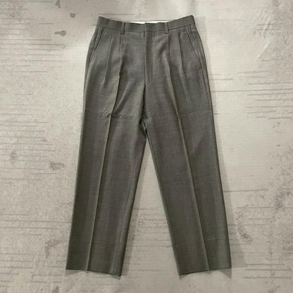 Super beautiful 90's Five Continents Wool 2-tuck Mod Suit Setup Made in Japan