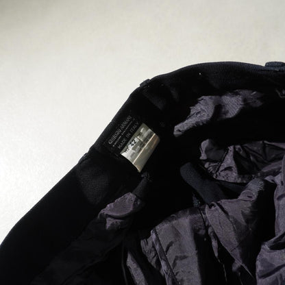 GIORGIO ARMANI Single 2 tuck slack pants navy blue/RW185