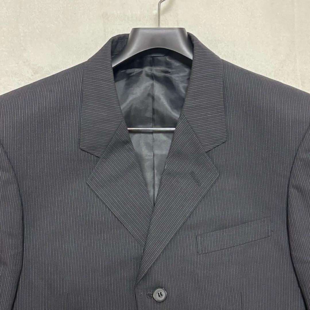 Very Good Condition Yohji Yamamoto Durban Earl Striped Spring/Summer Unlined Suit 3B