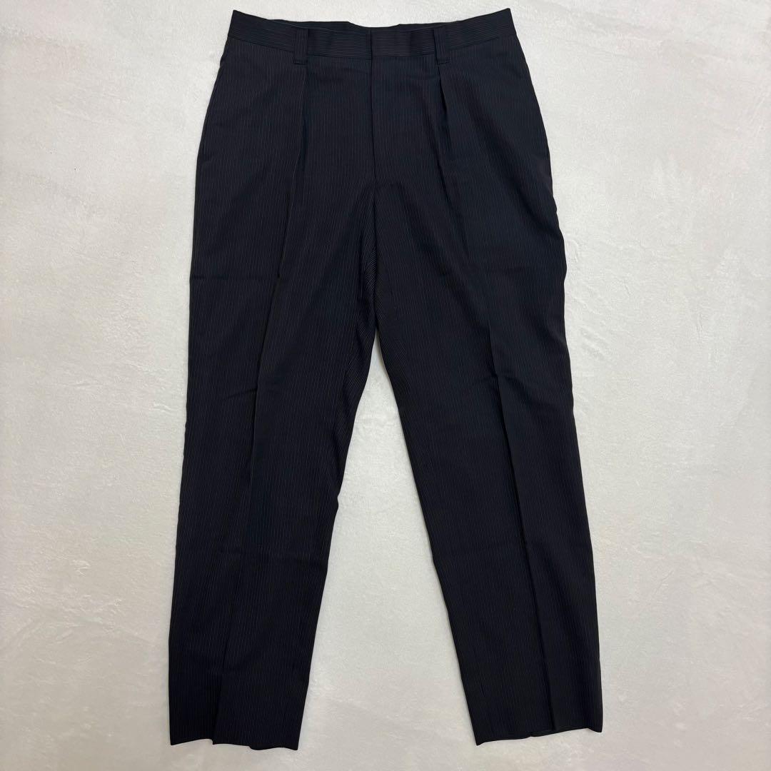 Very Good Condition Yohji Yamamoto Durban Earl Striped Spring/Summer Unlined Suit 3B
