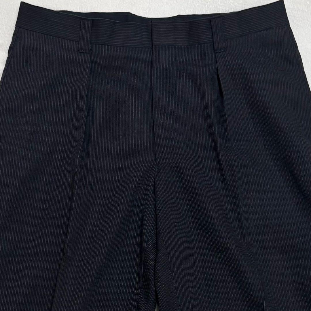 Very Good Condition Yohji Yamamoto Durban Earl Striped Spring/Summer Unlined Suit 3B