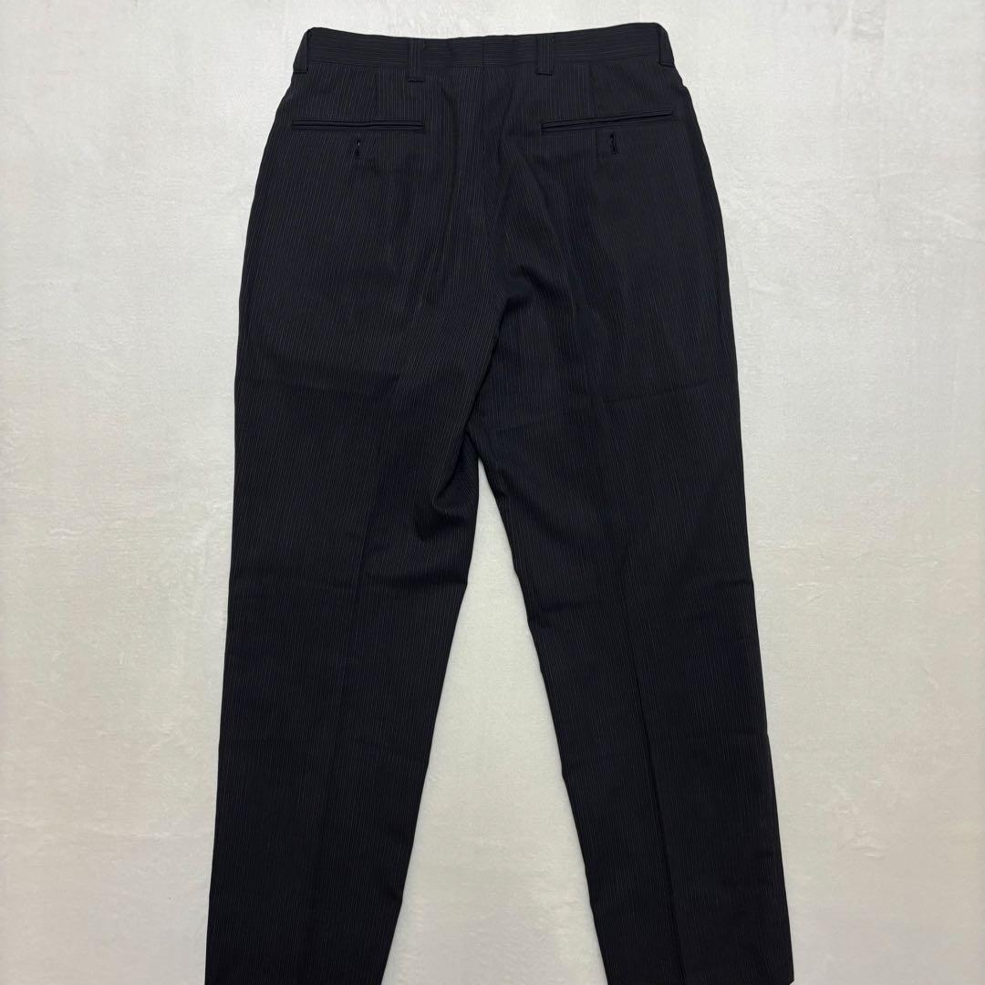 Very Good Condition Yohji Yamamoto Durban Earl Striped Spring/Summer Unlined Suit 3B