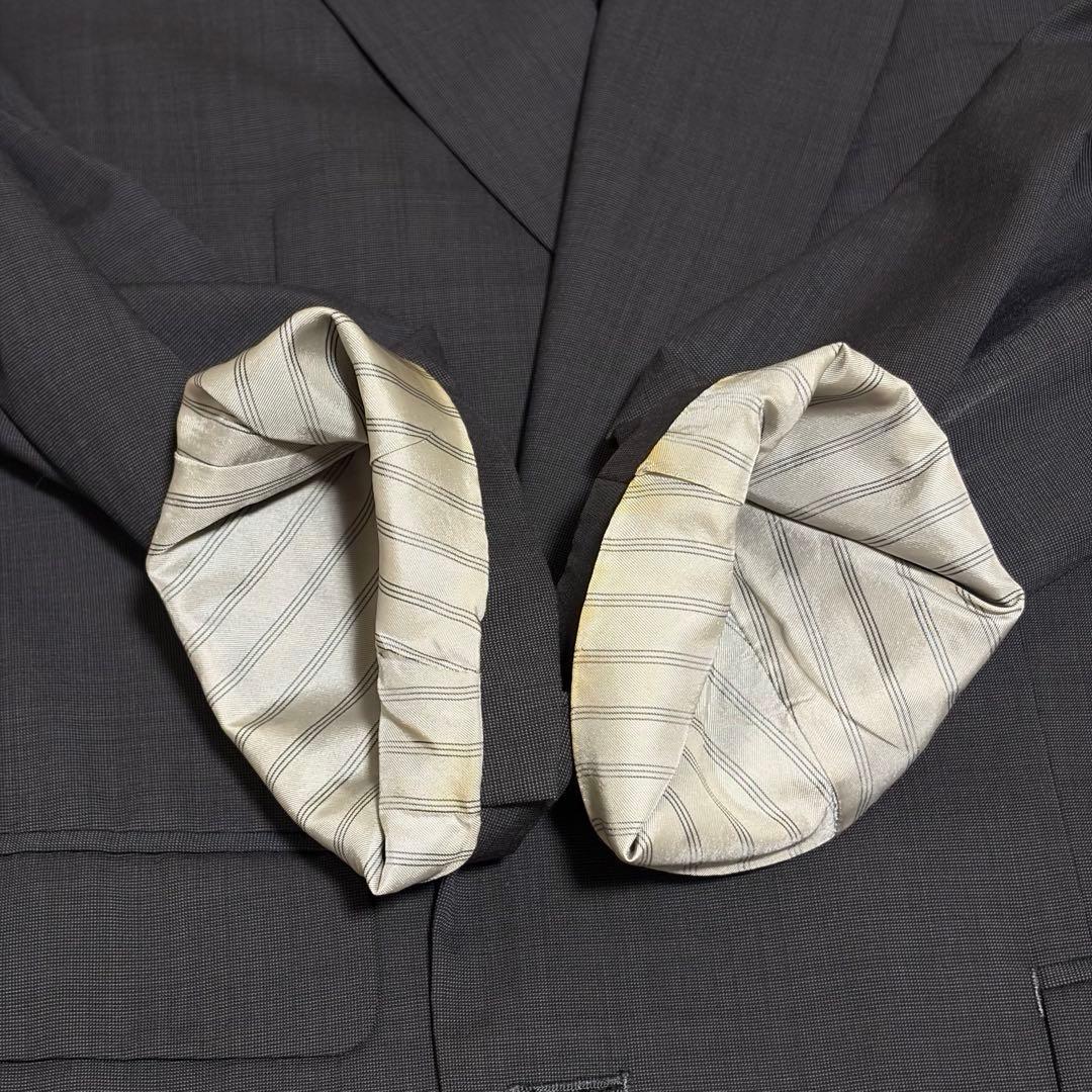 Christian Dior Setup Suit XL Wool Charcoal Gray