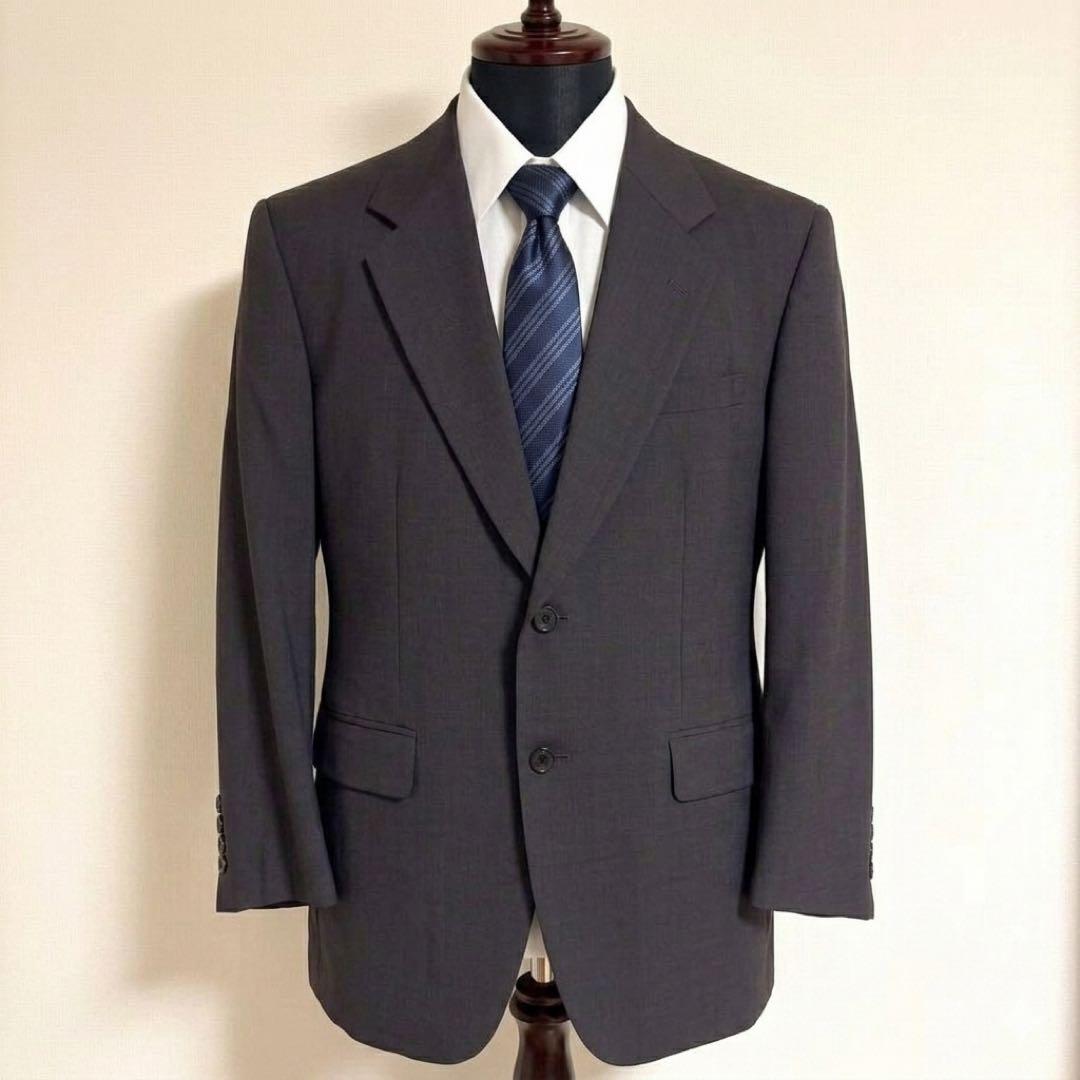Christian Dior Setup Suit XL Wool Charcoal Gray