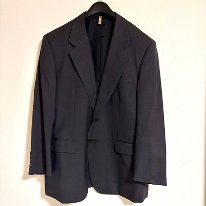 Christian Dior Setup Suit XL Wool Charcoal Gray