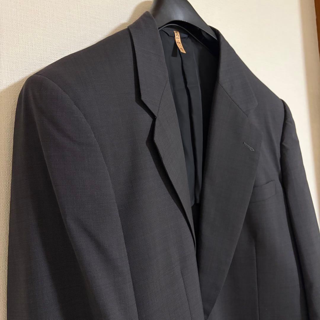 Christian Dior Setup Suit XL Wool Charcoal Gray