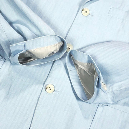Brooks Brothers Cotton Herringbone Setup Suit Top and Bottom M Blue