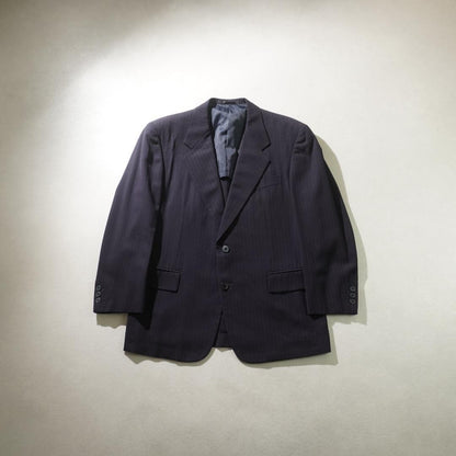 TROJAN Striped Single Setup Suit Navy/VW291