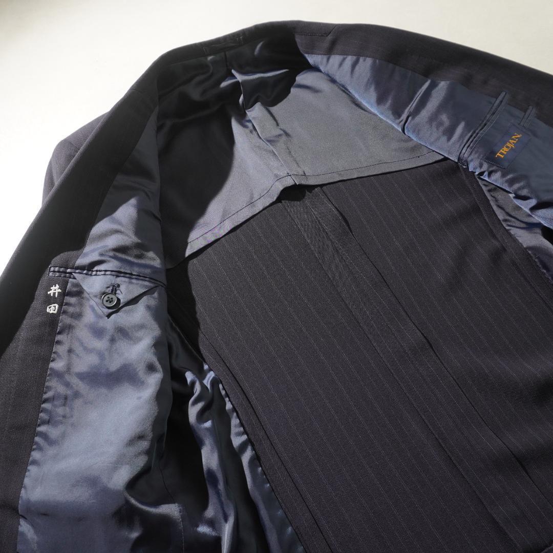 TROJAN Striped Single Setup Suit Navy/VW291