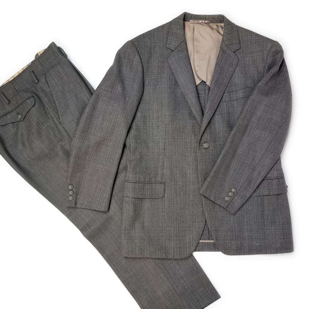 Special price!! ️ Business suit top and bottom《Men's S size gray vintage used》