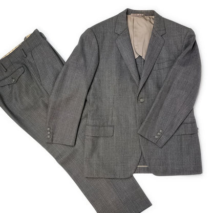 Special price!! ️ Business suit top and bottom《Men's S size gray vintage used》