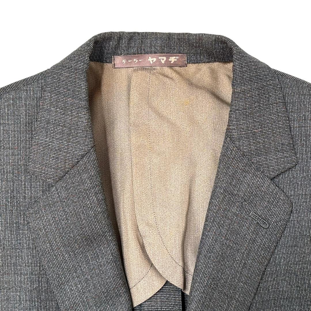 Special price!! ️ Business suit top and bottom《Men's S size gray vintage used》