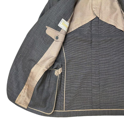 Special price!! ️ Business suit top and bottom《Men's S size gray vintage used》