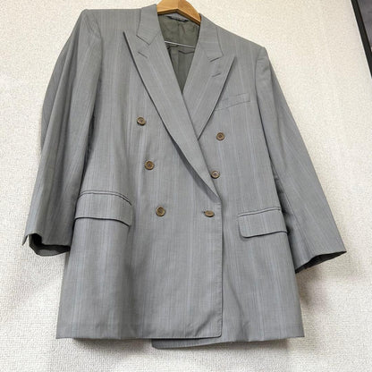 90s CELINE spring/summer double suit (L-XL) + 3 ties