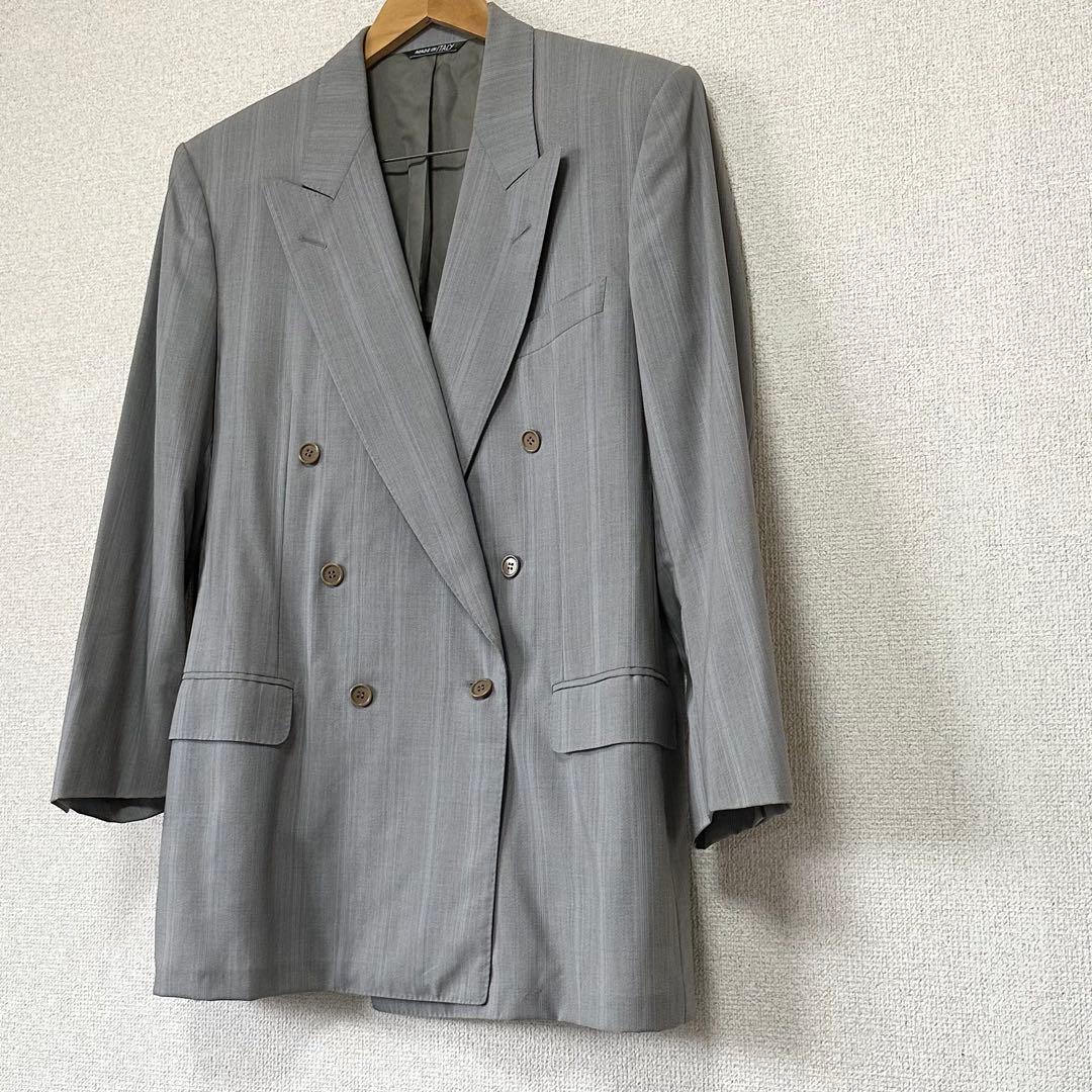 90s CELINE spring/summer double suit (L-XL) + 3 ties