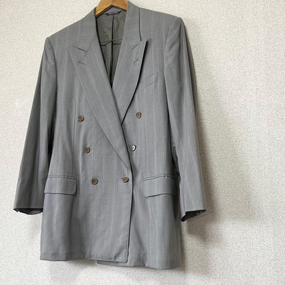 90s CELINE spring/summer double suit (L-XL) + 3 ties