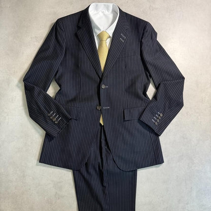 Good condition Paul Smith pin stock Stitch black lining dark blue L equivalent