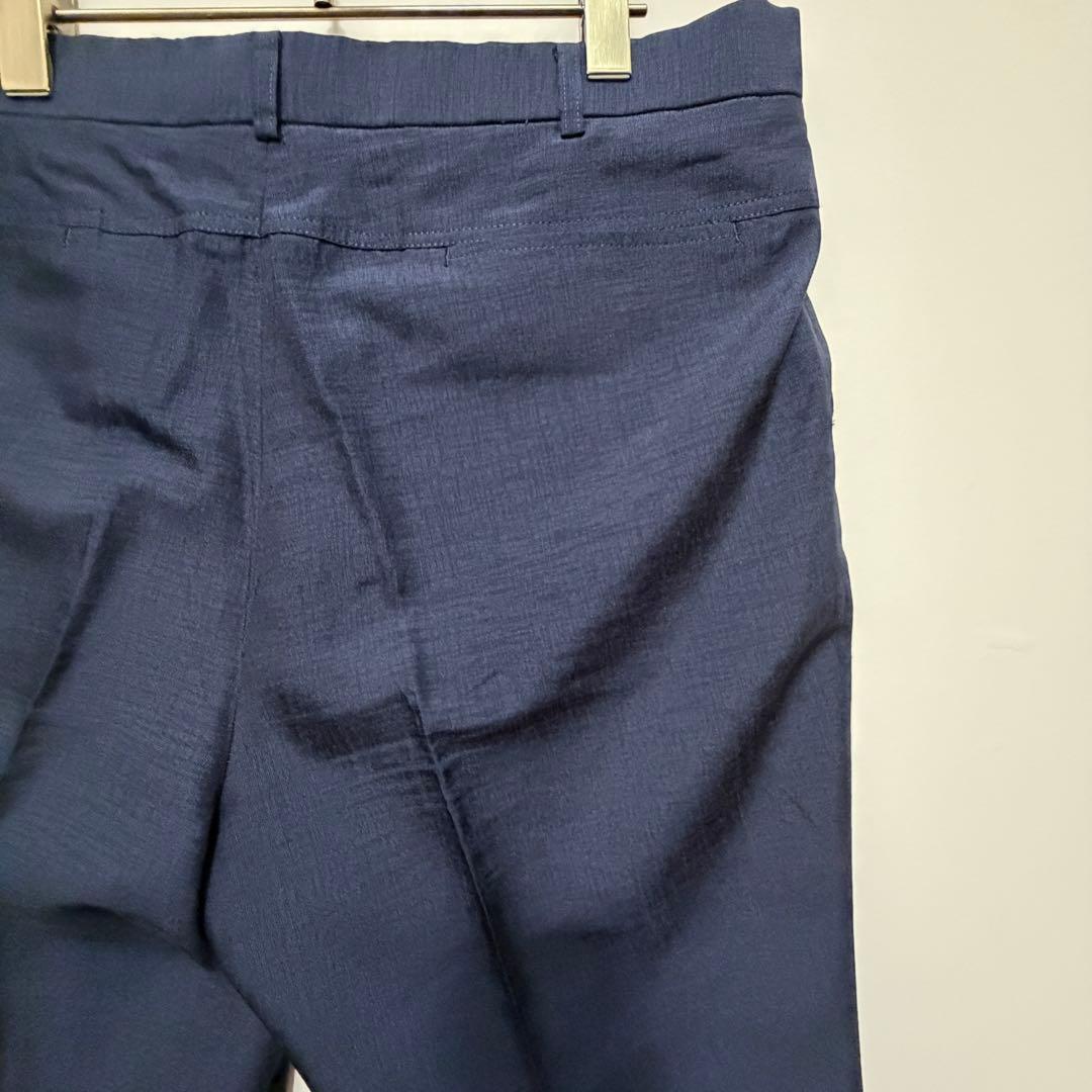 [Angelo] Slacks center press suit spring/summer navy 95