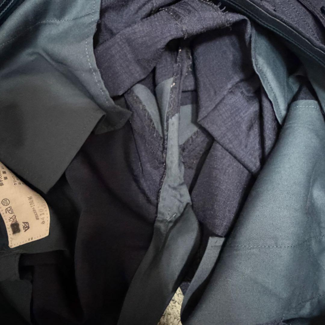 [Angelo] Slacks center press suit spring/summer navy 95