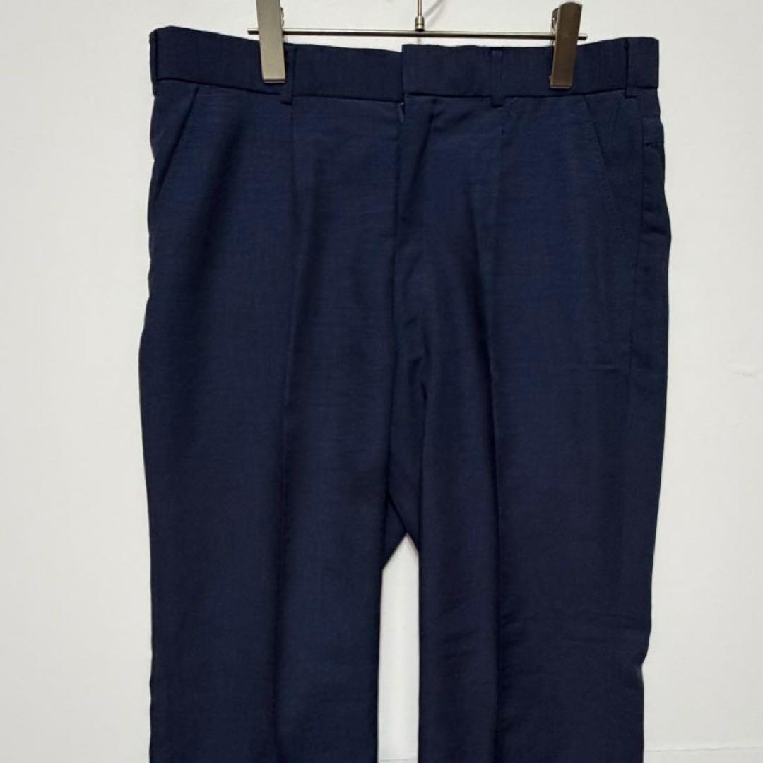 [Angelo] Slacks center press suit spring/summer navy 95