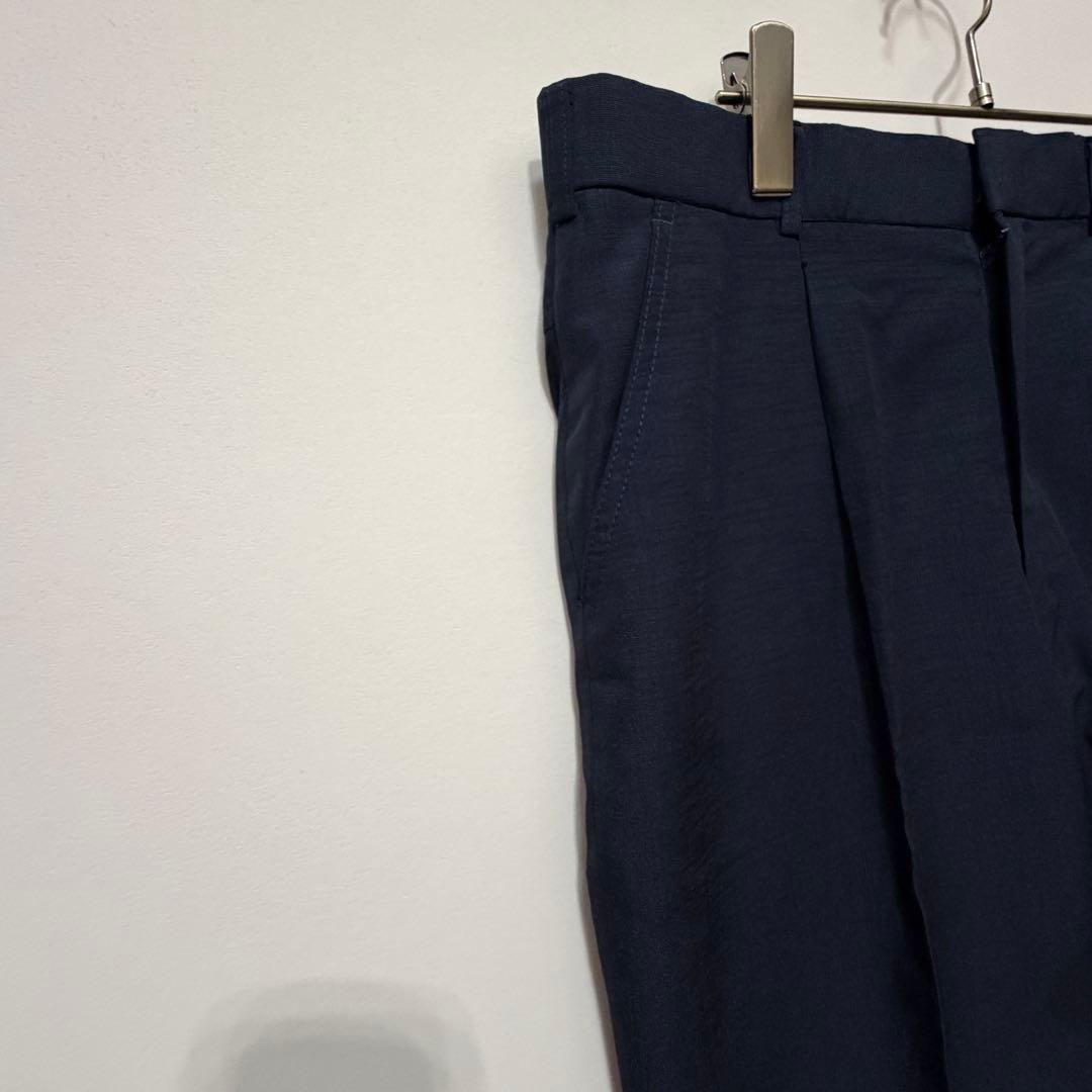 [Angelo] Slacks center press suit spring/summer navy 95
