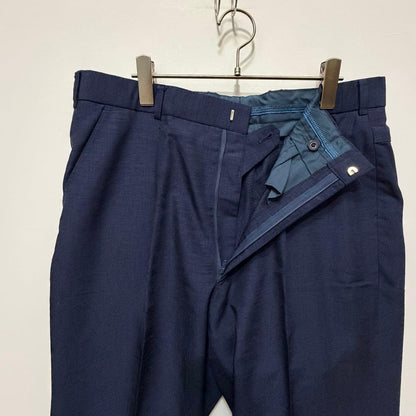 [Angelo] Slacks center press suit spring/summer navy 95