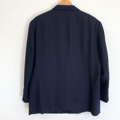 [Aveve Homme] Pinstripe suit business jacket navy