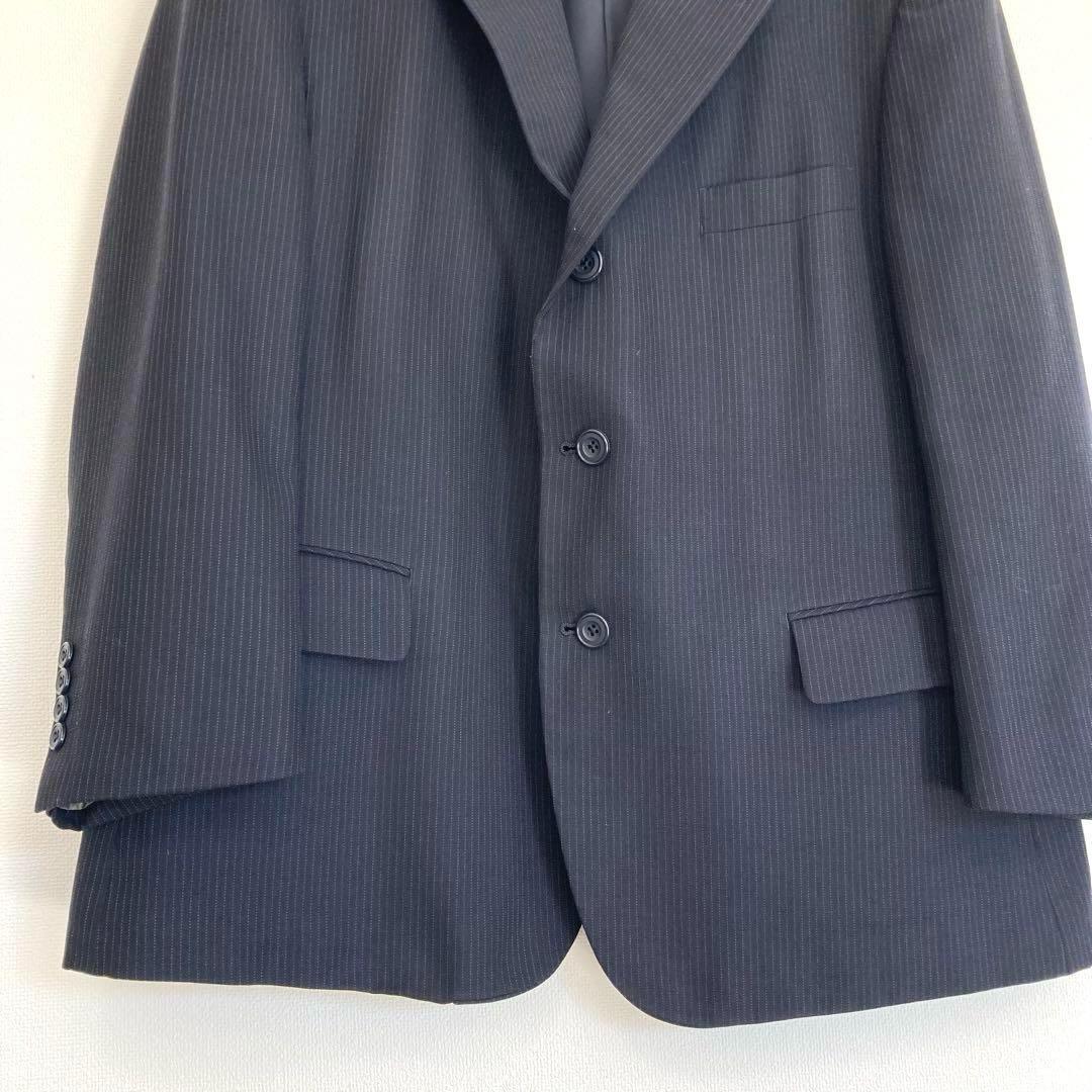 [Aveve Homme] Pinstripe suit business jacket navy