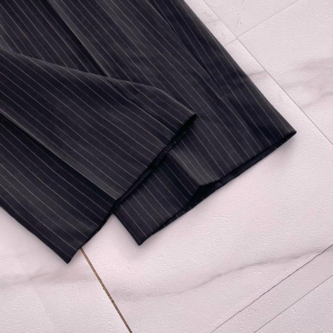 58R Armani Rezzoni Suit Setup Stripe 2XL Black