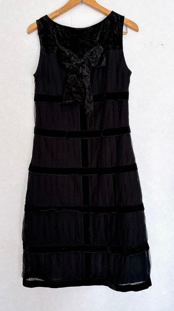 LAURA BAILEY × IRIS & INK Black dress M