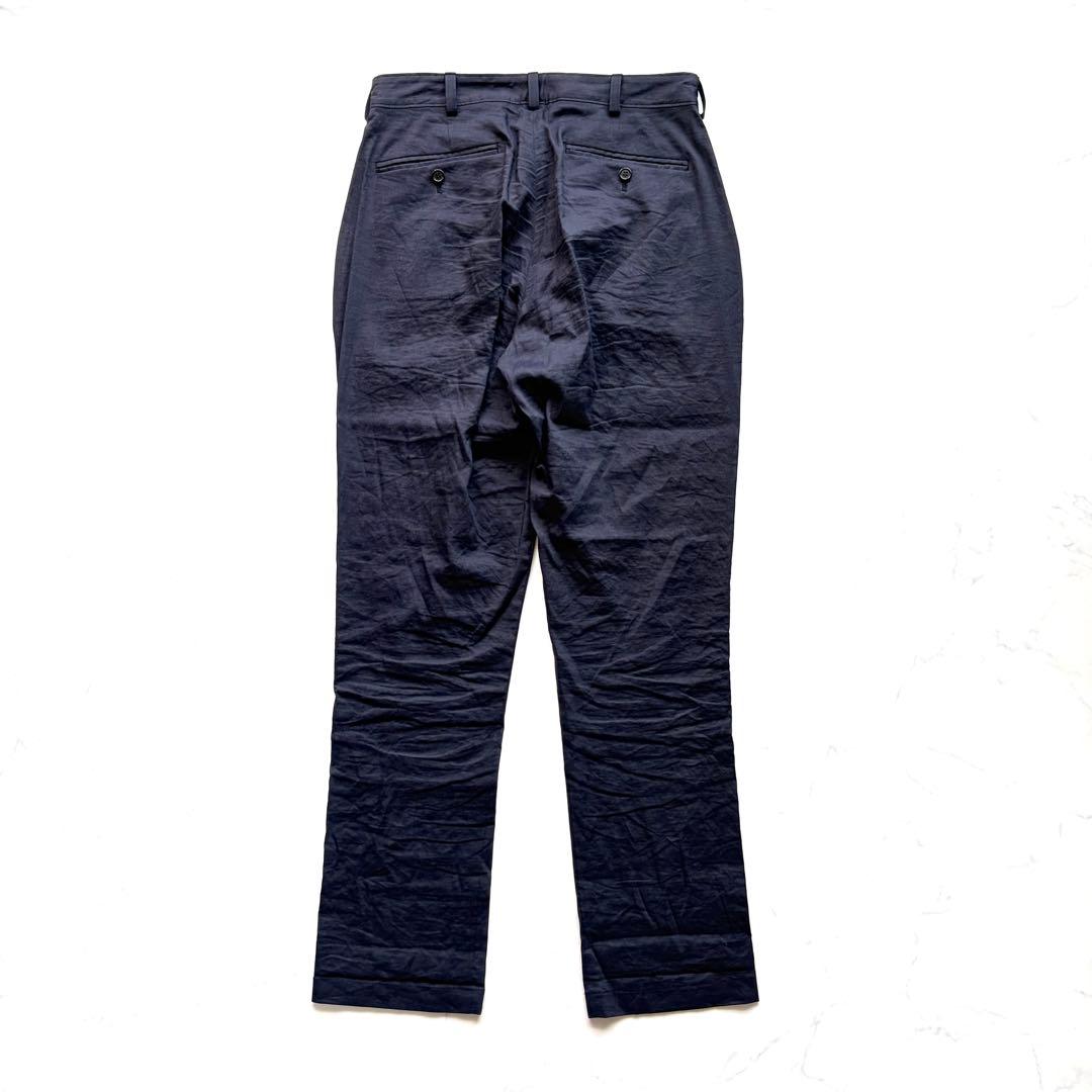 Yamauchi Dead Stock Linen Hemp Setup Suit Navy 4
