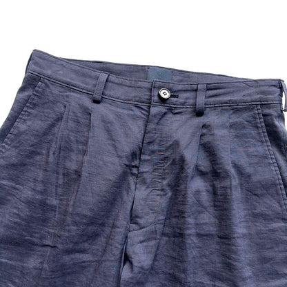 Yamauchi Dead Stock Linen Hemp Setup Suit Navy 4
