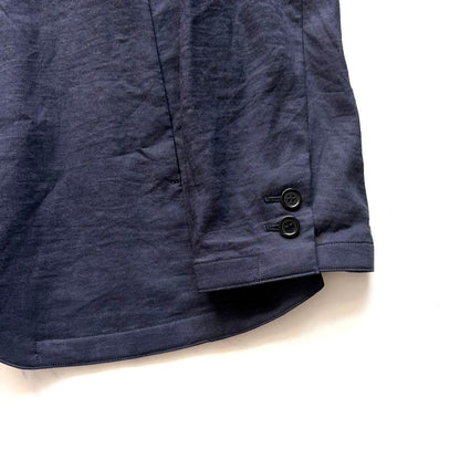 Yamauchi Dead Stock Linen Hemp Setup Suit Navy 4