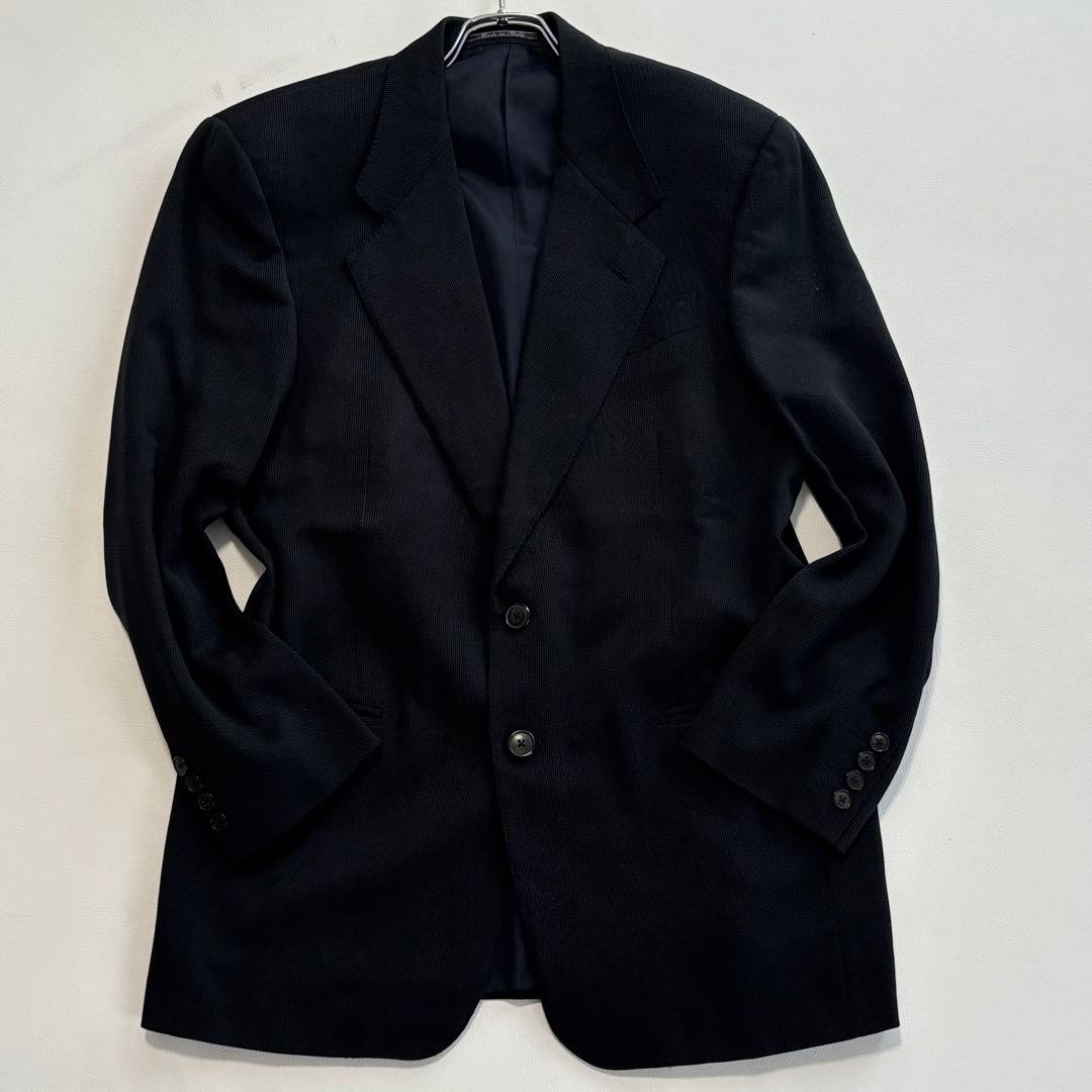 Gianfranco Ferre [XL Silk Blend Black] Suit Setup Made in Italy