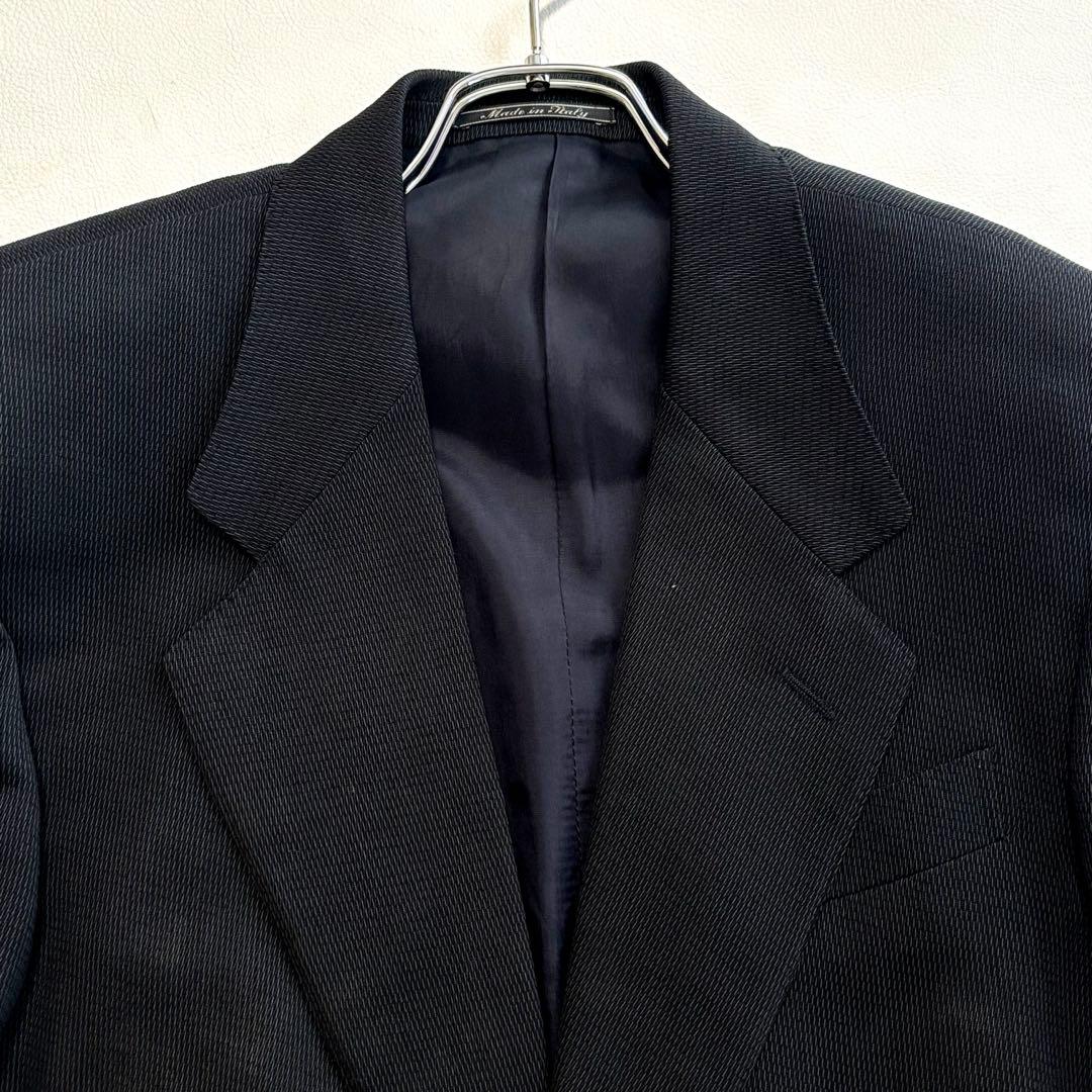 Gianfranco Ferre [XL Silk Blend Black] Suit Setup Made in Italy