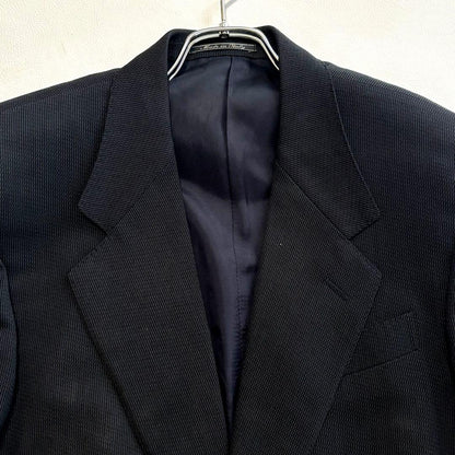 Gianfranco Ferre [XL Silk Blend Black] Suit Setup Made in Italy