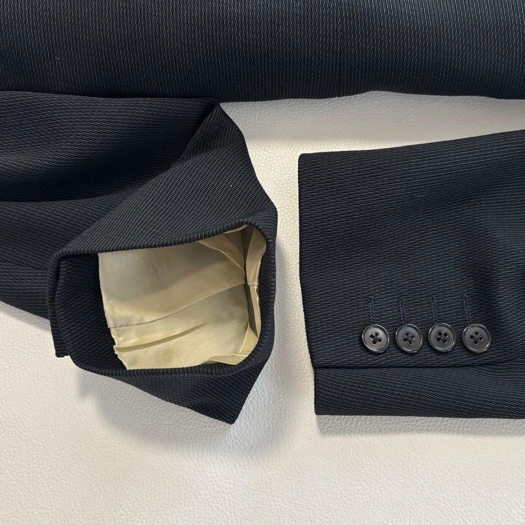 Gianfranco Ferre [XL Silk Blend Black] Suit Setup Made in Italy